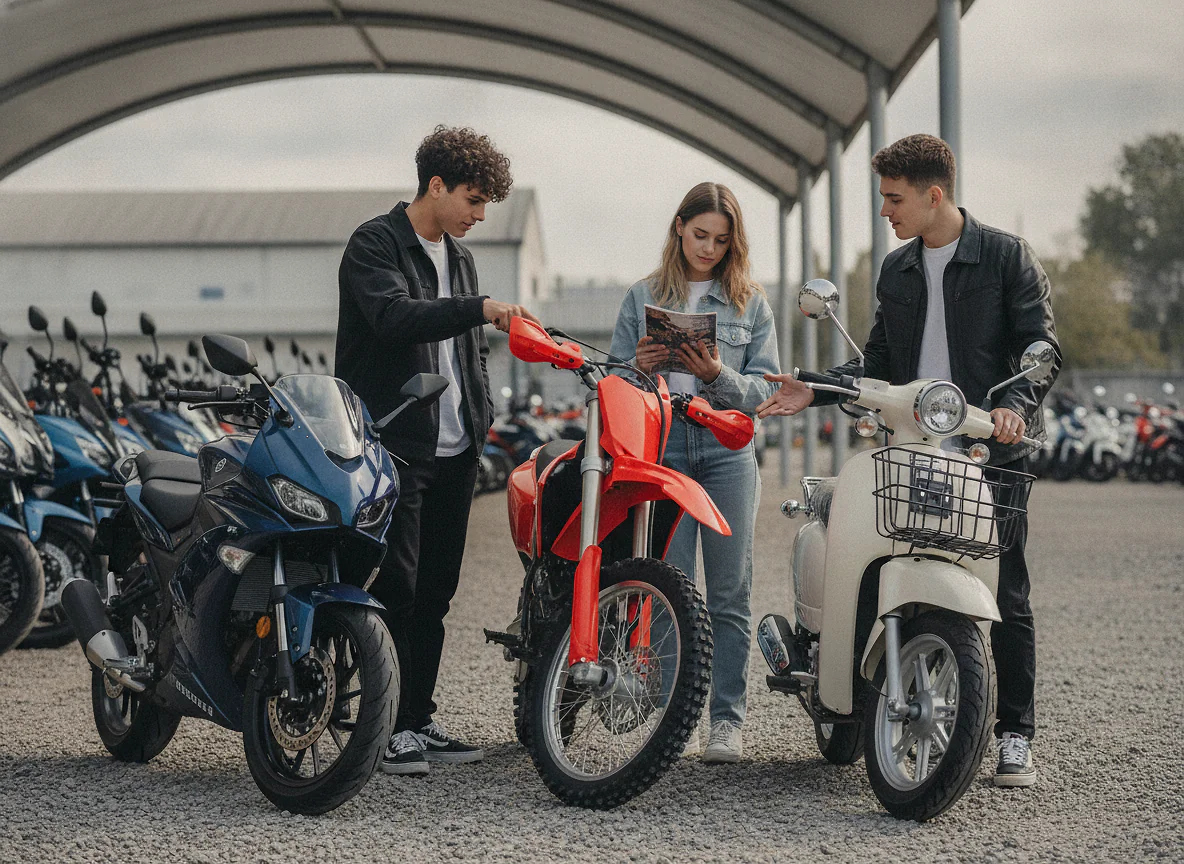 Comparatif : quel type de moto 50cc choisir